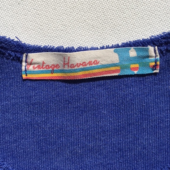 Vintage Havana Terry Cover-Up/Romper. - Picture 4 of 5